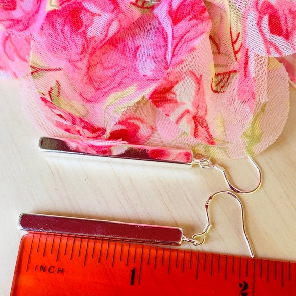 Sterling Silver 925 Drop Earrings - Picture 3 of 3